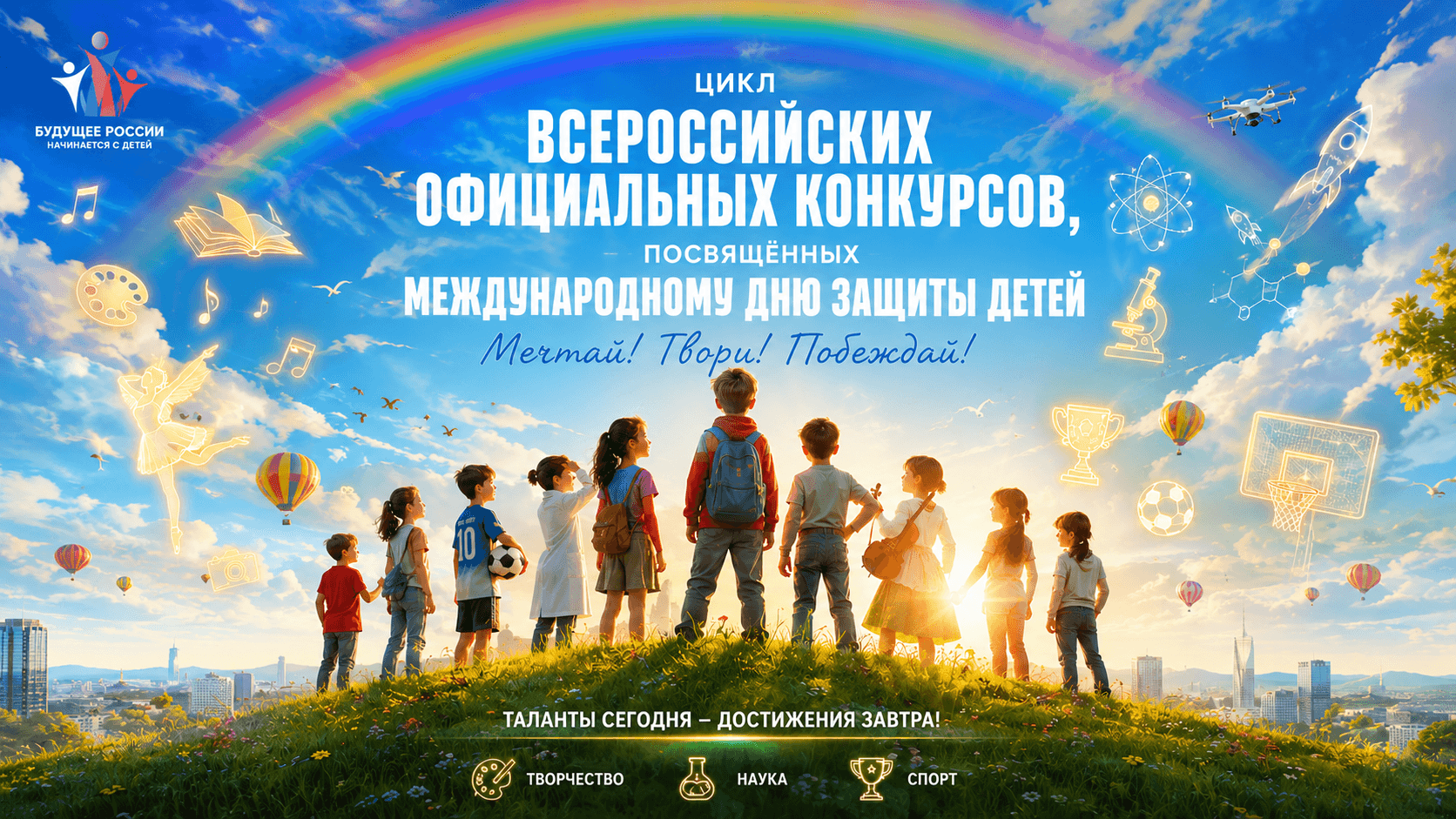 Цикл конкурсов - День защиты детей